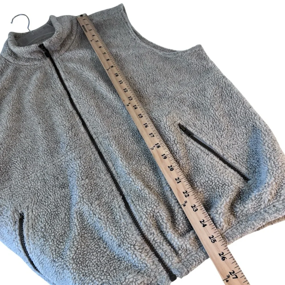 Colorado Trading & Clothing Vest Men's Fleece Charcoal Full Zip L